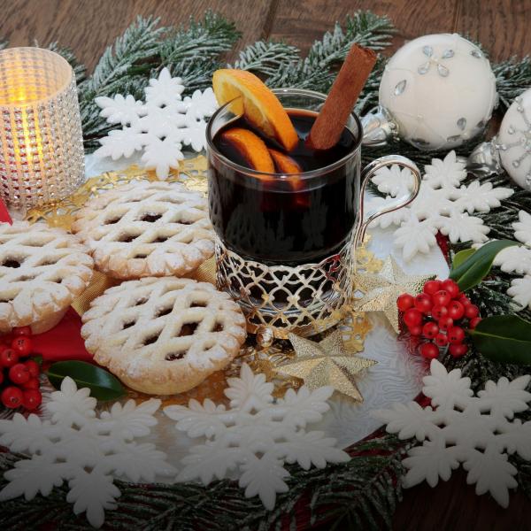 Mince Pies And Mulled Wine