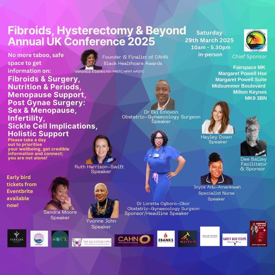 Fibroids, Hysterectomy & Beyond Annual UK Conference 2025 - croxley-park