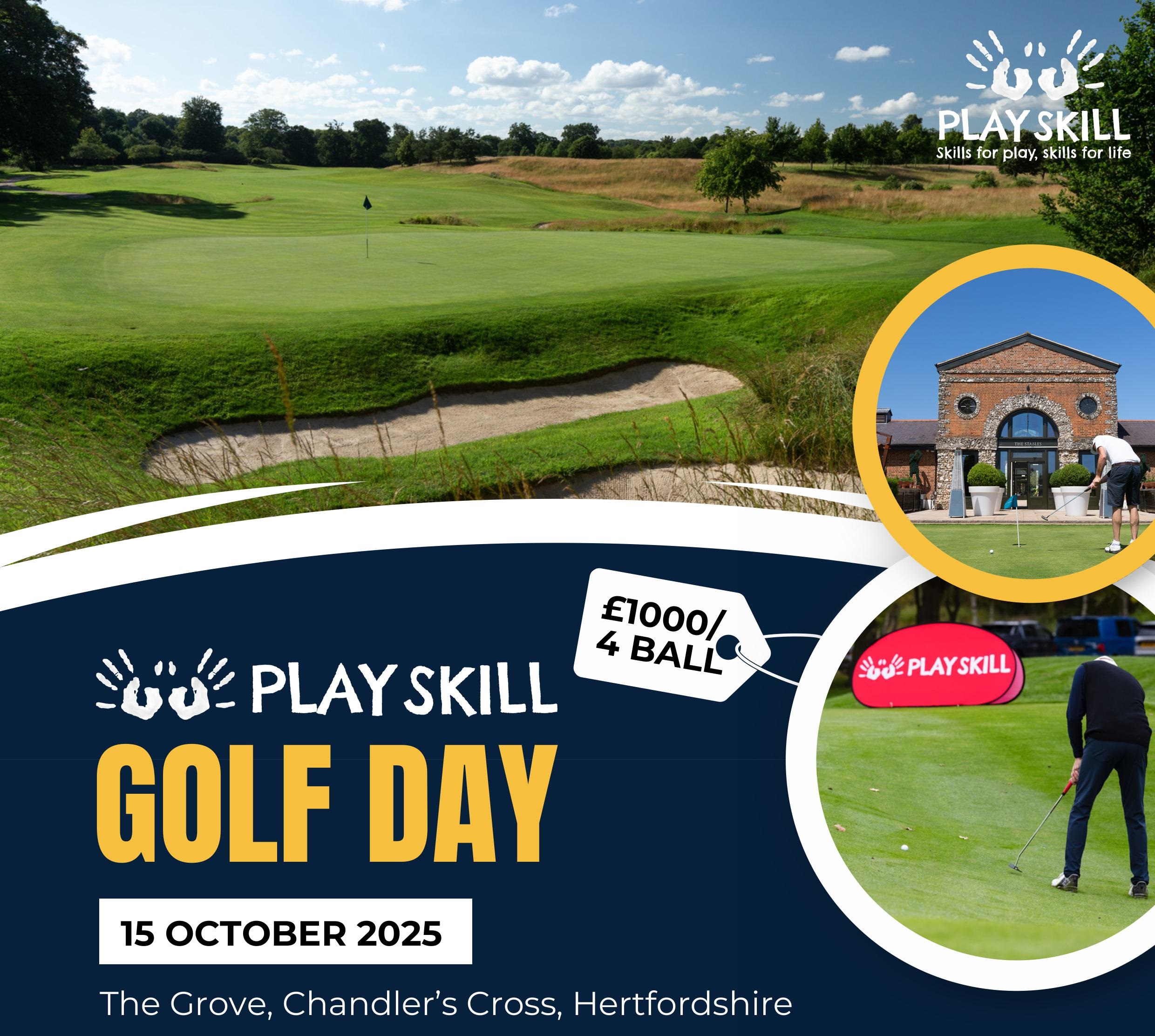 Golf for Good: Playskill Charity Day at The Grove - croxley-park