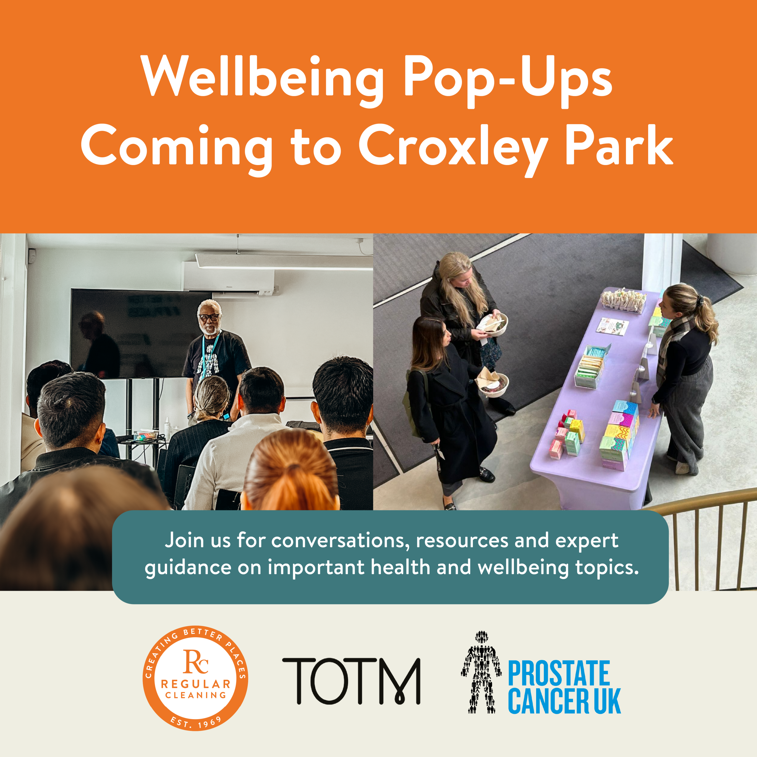 Awareness & Advice Pop-Ups: Women’s & Men’s Health - croxley-park