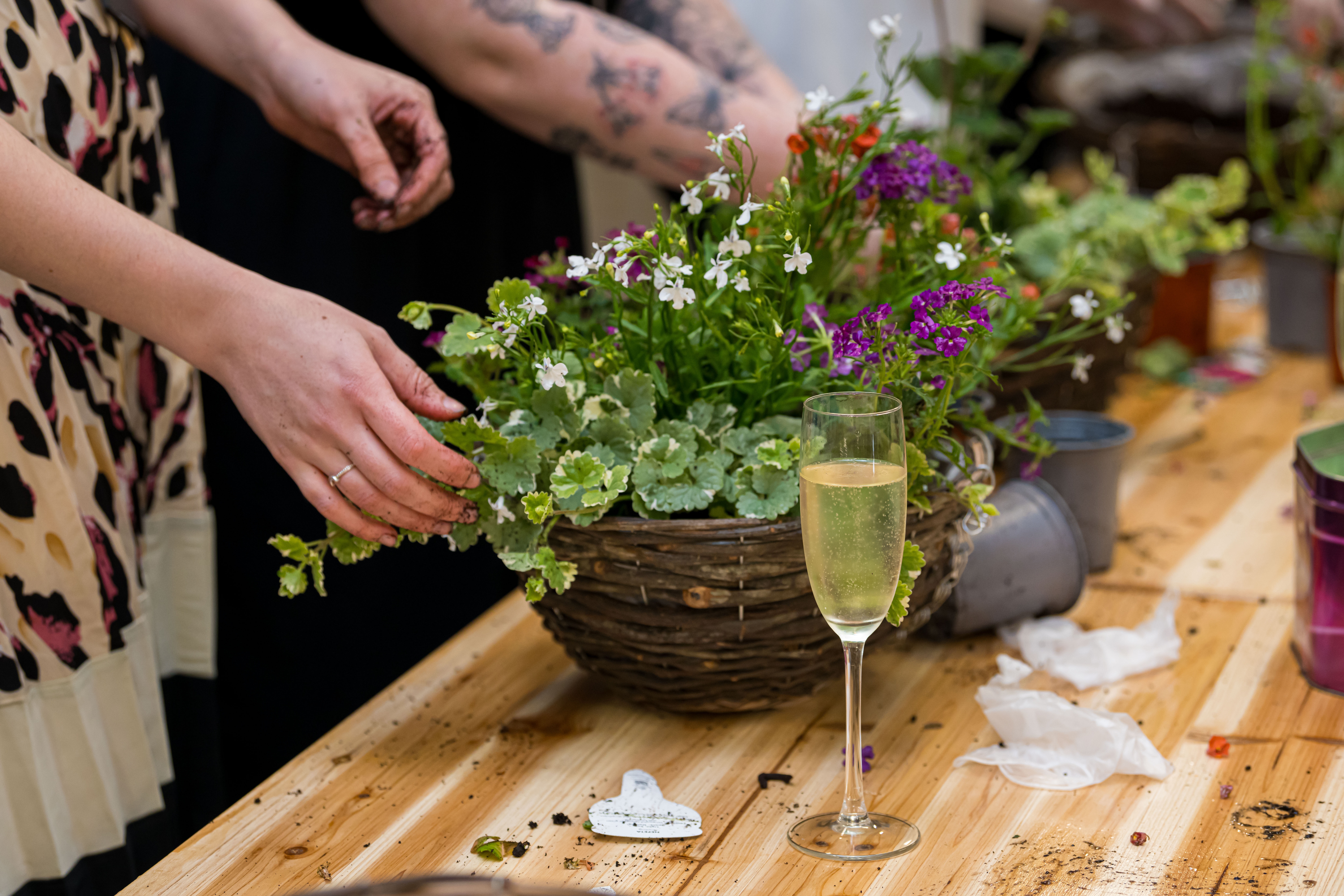 Autumnal Hanging Basket Workshop - croxley-park